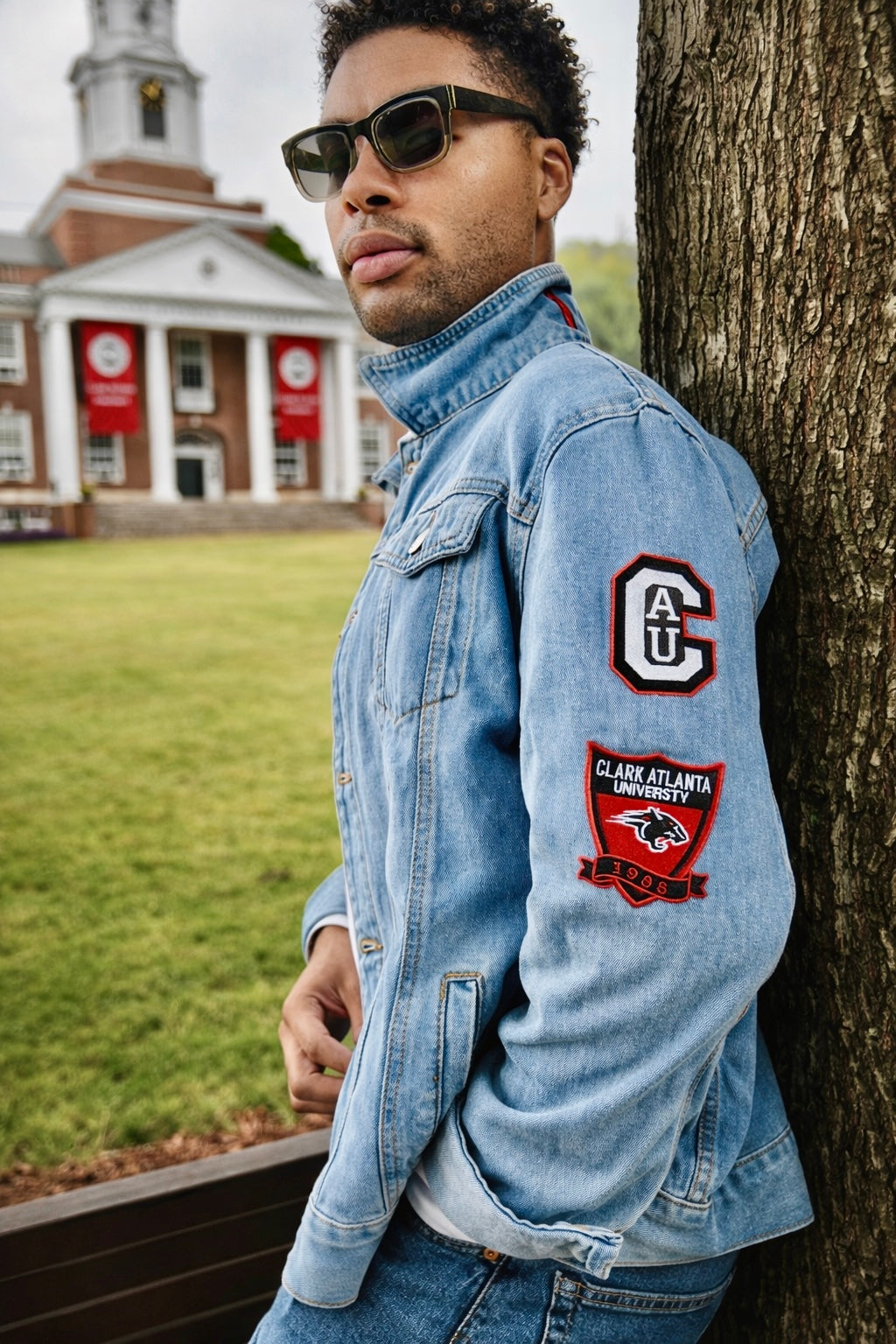 Clark Atlanta University - Denim Jacket 2.0
