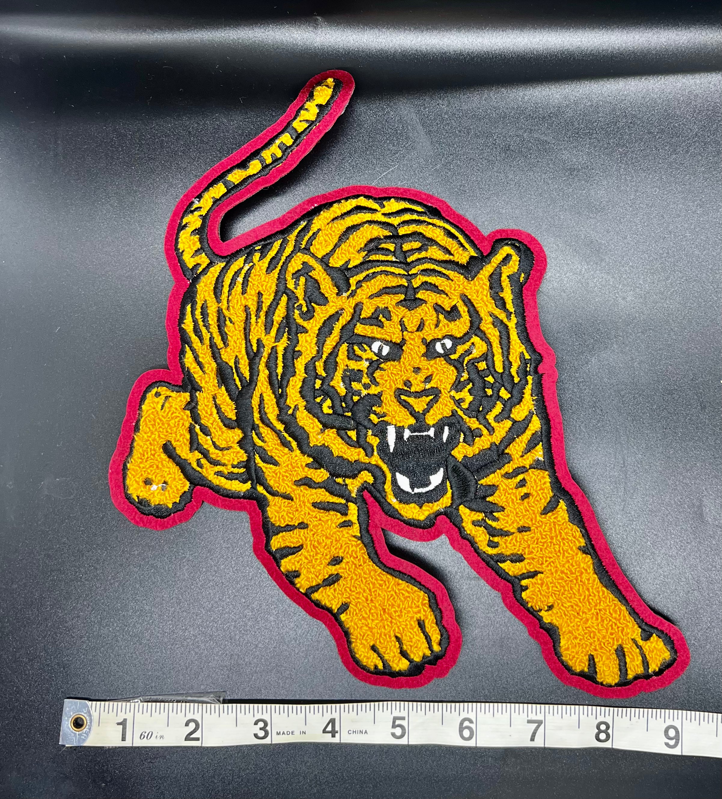 Tuskegee Golden Tigers - Large Chenille Patch
