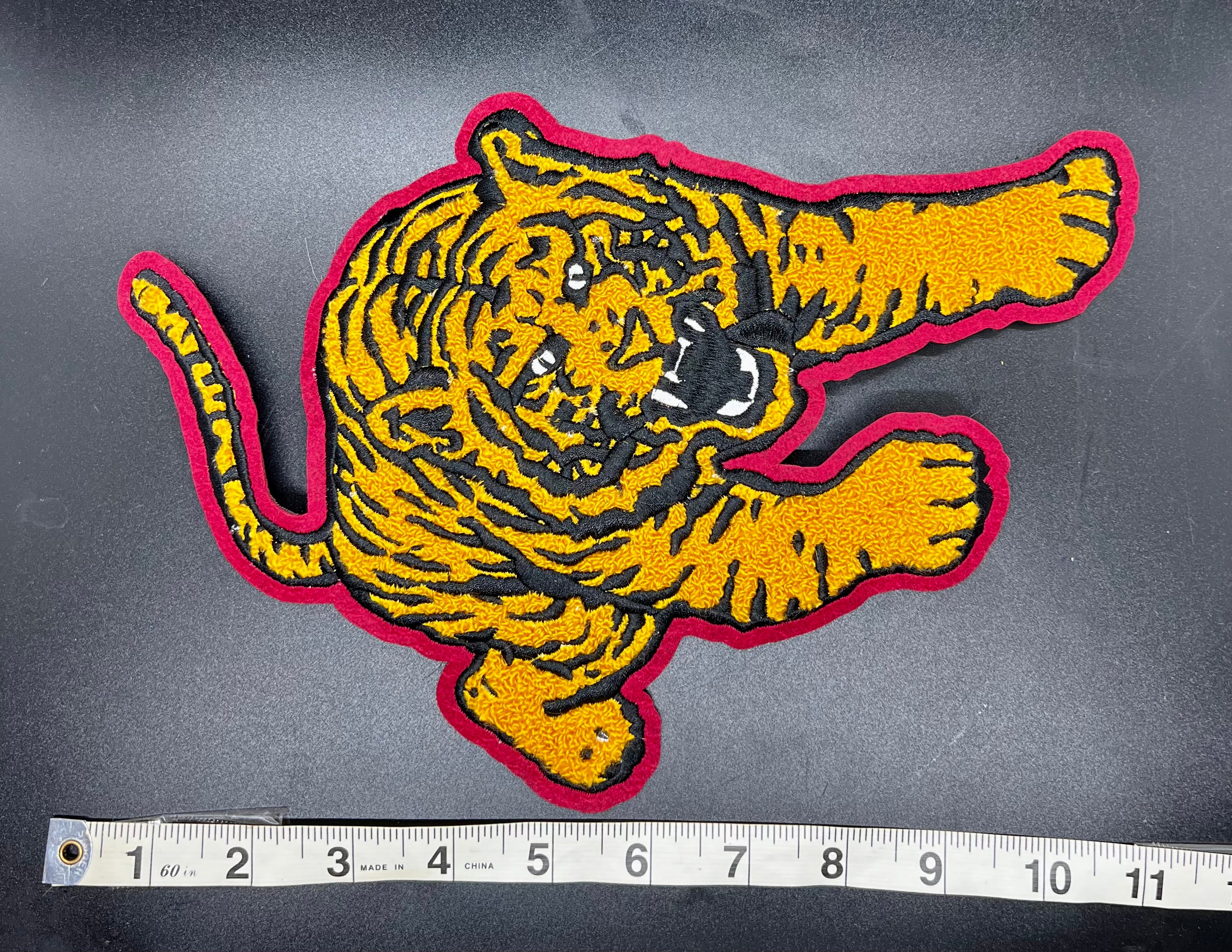 Tuskegee Golden Tigers - Large Chenille Patch