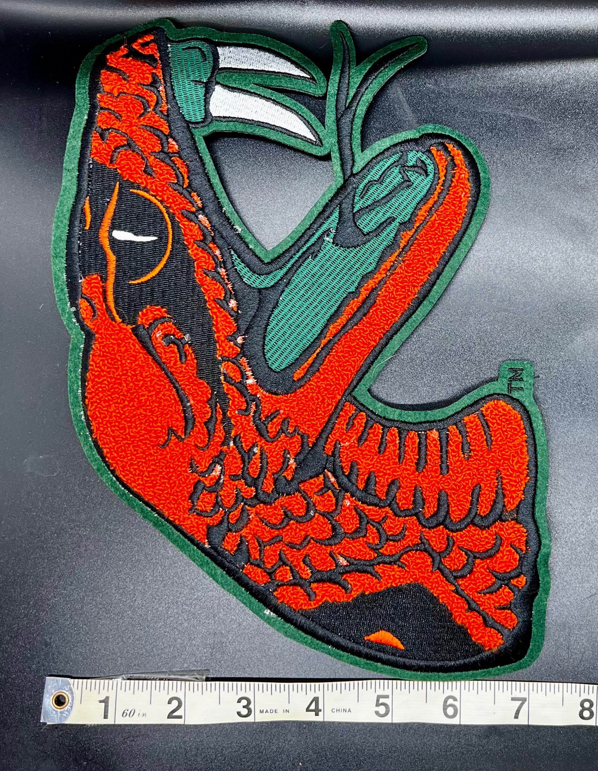 FAMU Rattler - Large Chenille Patch