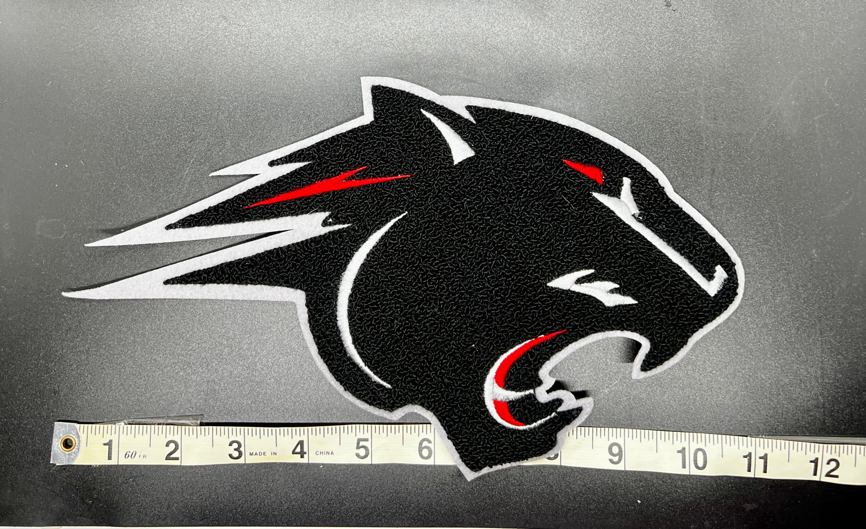 Clark Atlanta Panther - Large Chenille Patch