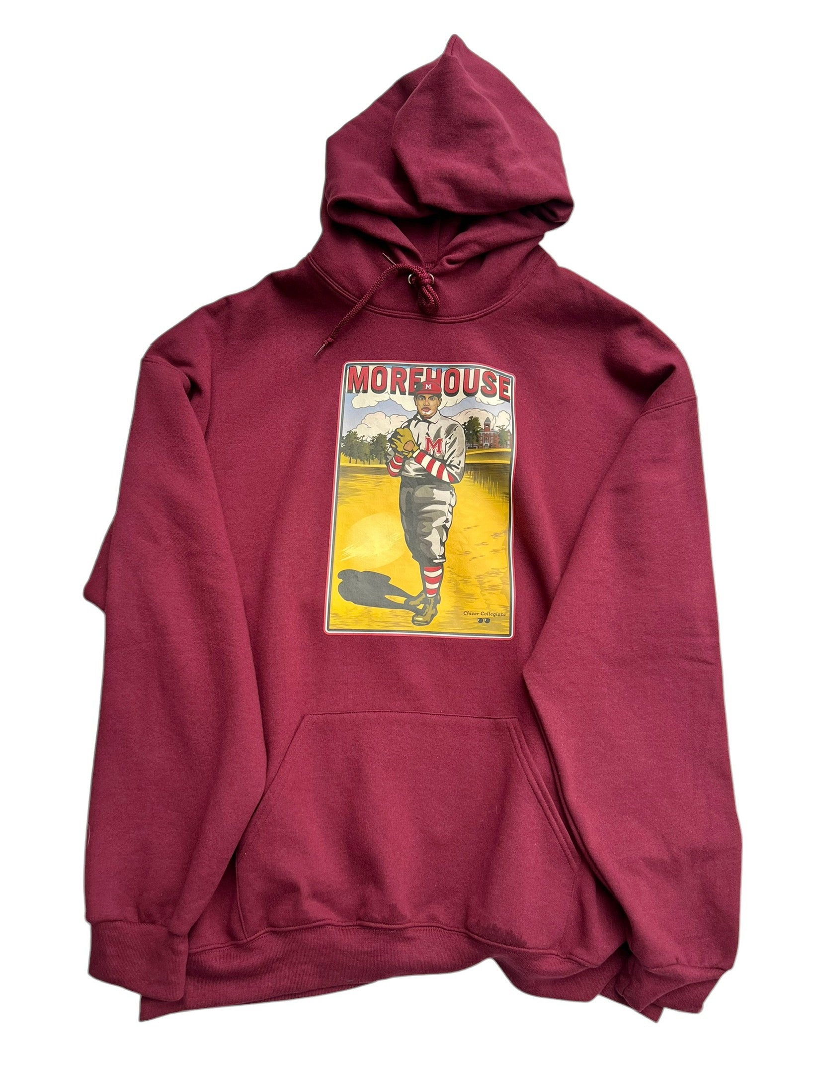 Morehouse - Vintage Baseball Hoodie