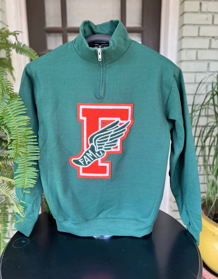 FAMU - Heritage Quarter-zip Sweatshirt