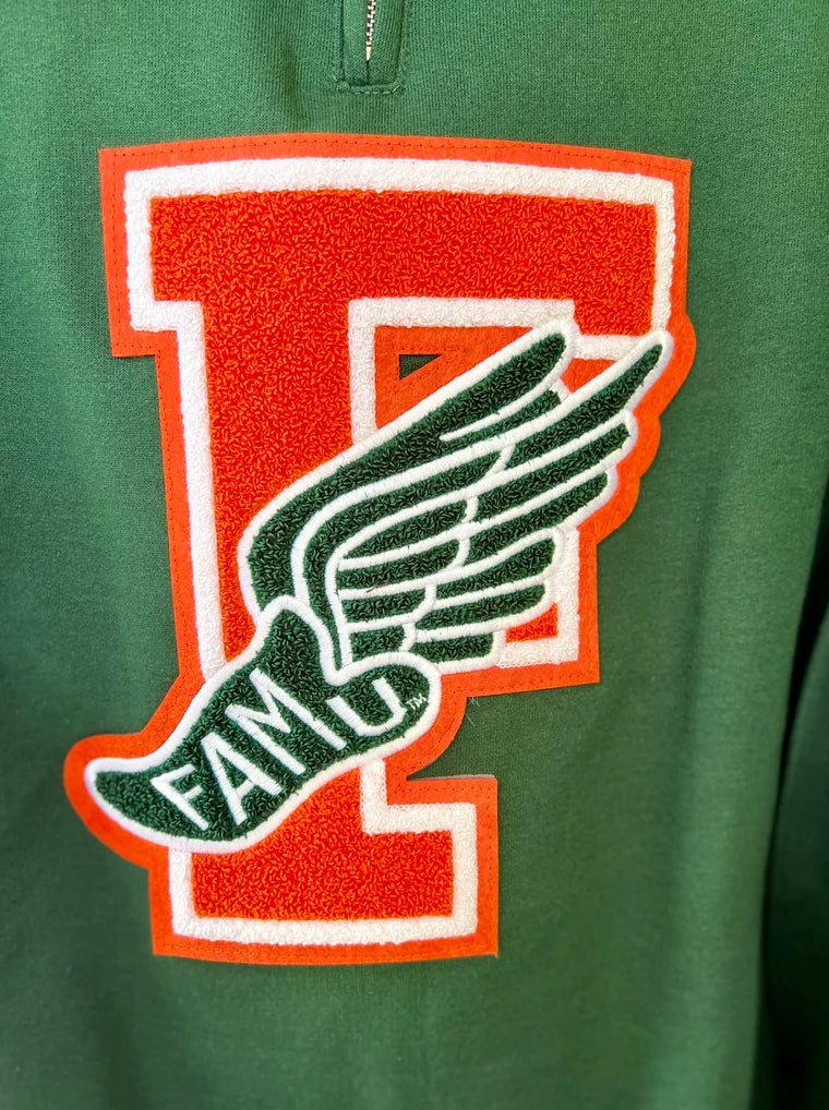 FAMU - Heritage Quarter-zip Sweatshirt