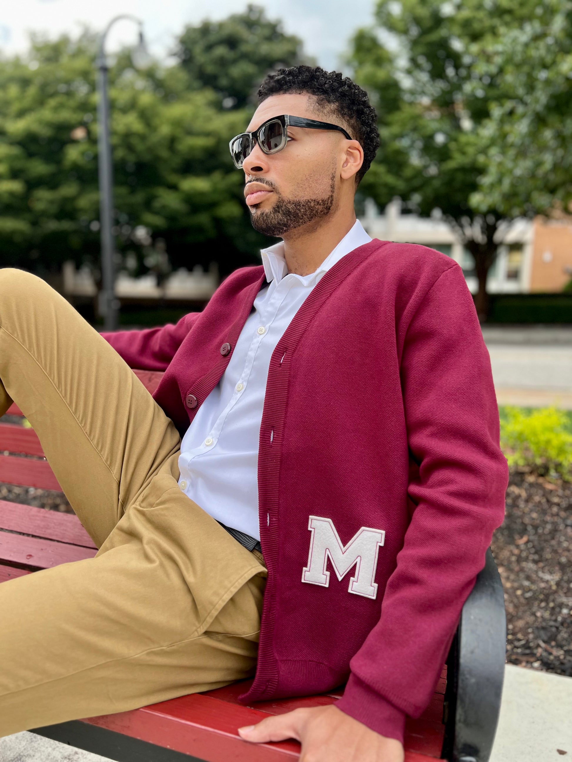 Morehouse Astor Row Cardigan Chicer Collegiate