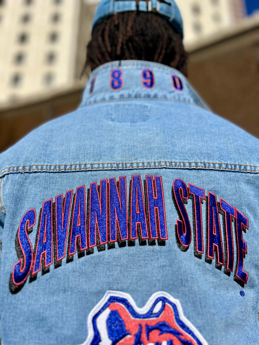 Savannah State University - Homecoming Denim Jacket 2.0