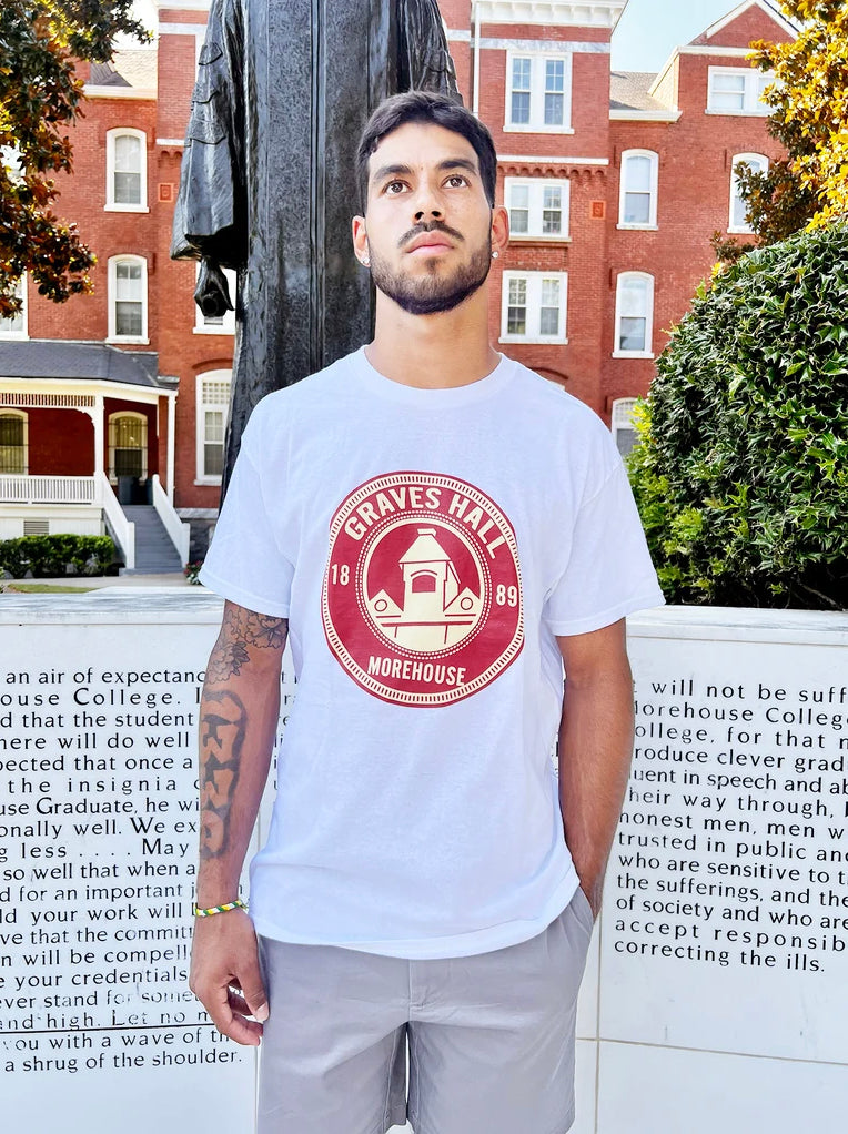 Morehouse Dorm Swag - Graves Hall Tee